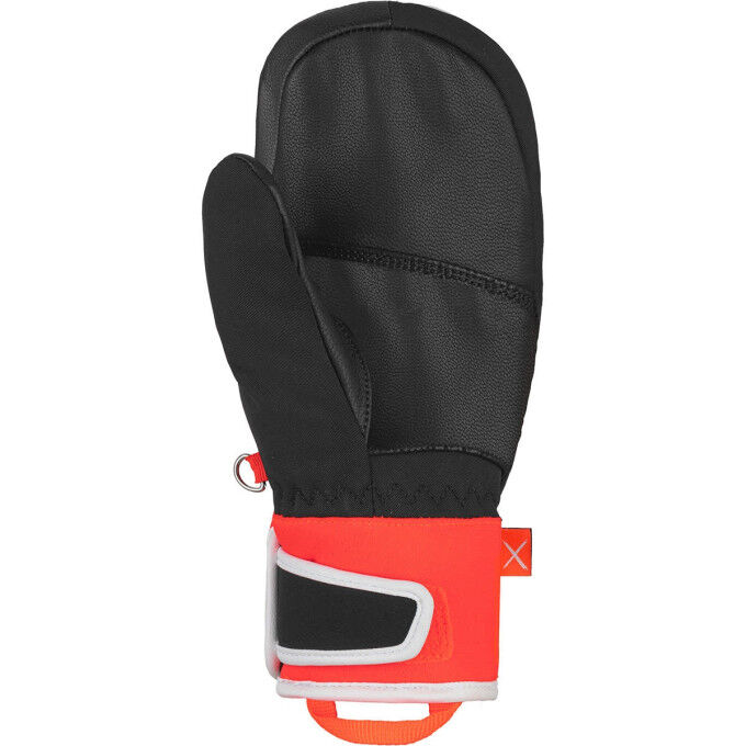 Reusch WORLDCUP WARRIOR PRIME R-TEX XT JUNIOR Mittens Black/White/Fluo red Reusch WORLDCUP WARRIOR PRIME R-TEX XT JUNIOR Mittens Black/White/Fluo red