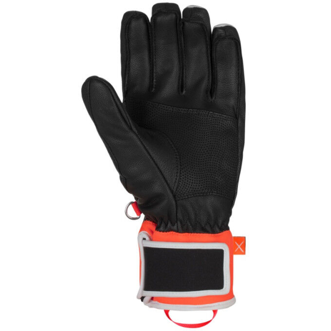 Reusch WORLDCUP WARRIOR TEAM Gloves Black/White/Fluo red Reusch WORLDCUP WARRIOR TEAM Gloves Black/White/Fluo red