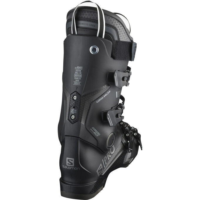 Salomon S/PRO 100 GW Black / Belluga / Dark Silver Metallics ski boots Salomon S/PRO 100 GW Black / Belluga / Dark Silver Metallics ski boots
