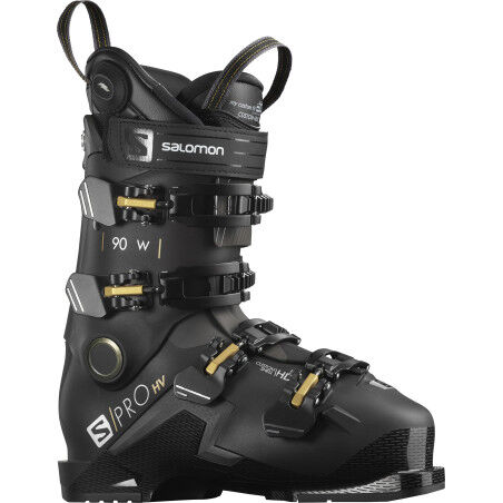 Chaussures Salomon S/PRO HV 90 W Black Belluga Golden Glaw