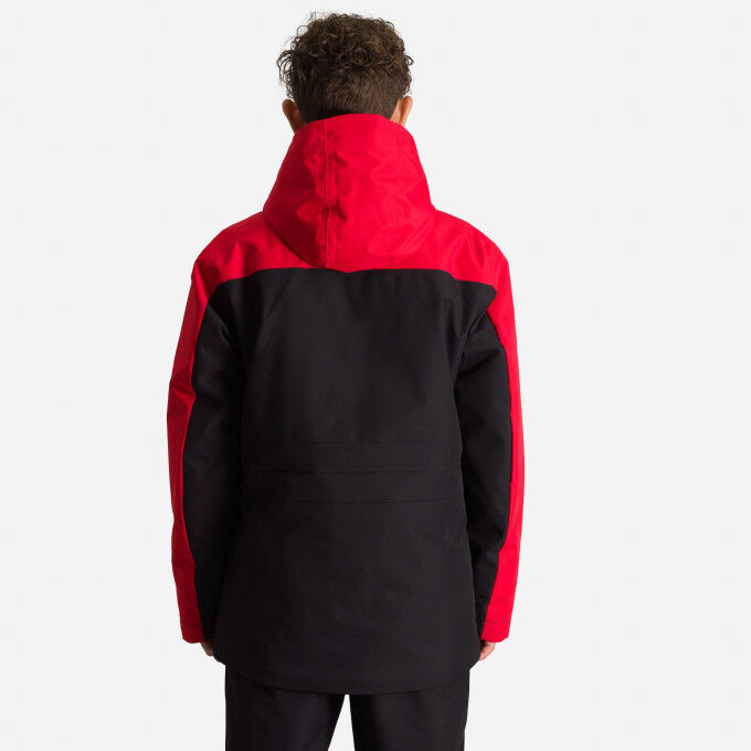Chaqueta Rossignol BOY FREE Negra/Roja