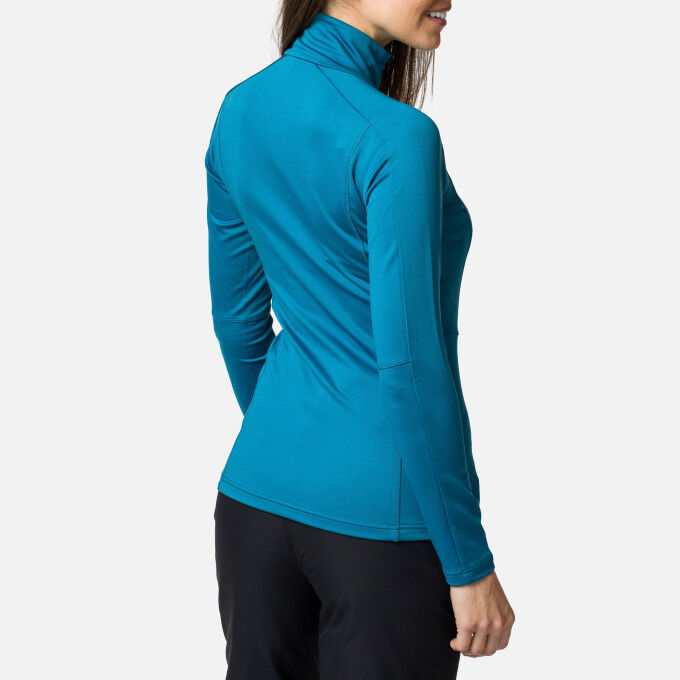 Sous-vêtement Rossignol W CLASSIQUE 1/2 ZIP Duck Blue