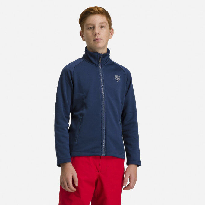 Rossignol BOY FZ CLIM Blue fleece