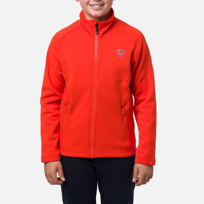 Rossignol BOY FZ CLIM Fleece Lava Orange Rossignol BOY FZ CLIM Fleece Lava Orange