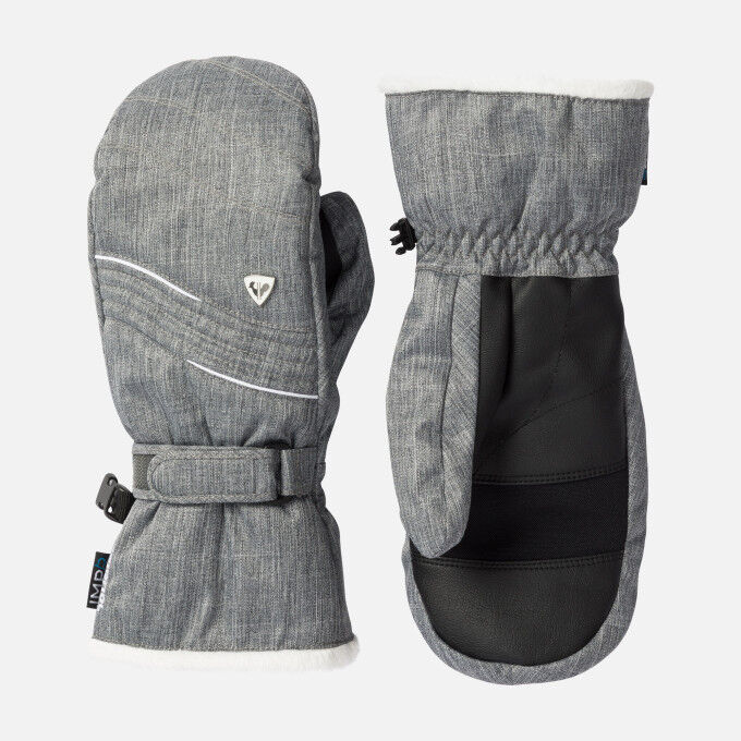 Rossignol W SAPHIR IMPR Heather Grey Mittens Rossignol W SAPHIR IMPR Heather Grey Mittens