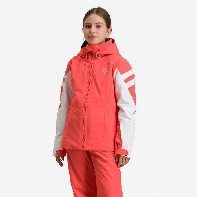 Veste Rossignol GIRL SKI Corail