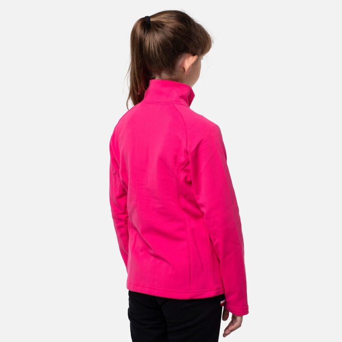 Rossignol GIRL FZ CLIM Fleece Pink Fushia