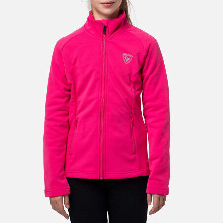 Polaire Rossignol GIRL FZ CLIM Pink Fushia