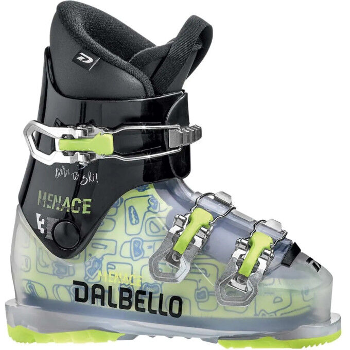 Dalbello MENACE 3.0 JR Ski Boots Transparent / Black Dalbello MENACE 3.0 JR Ski Boots Transparent / Black
