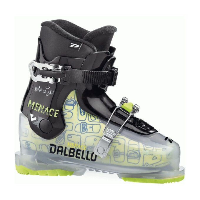 Dalbello MENACE 2.0 JR Ski Boots Transparent / Black
