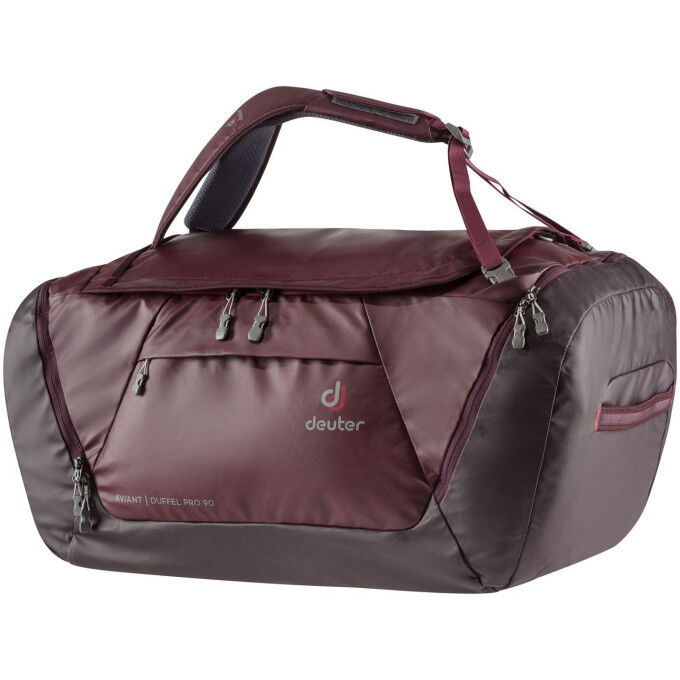 Sport bag Deuter AVIANT DUFFEL PRO 90 Brown-aubergine Sport bag Deuter AVIANT DUFFEL PRO 90 Brown-aubergine