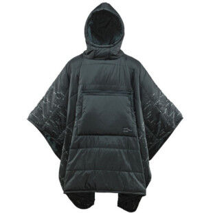 Therm-a-Rest blanket HONCHO PONCHO Black Forest Print