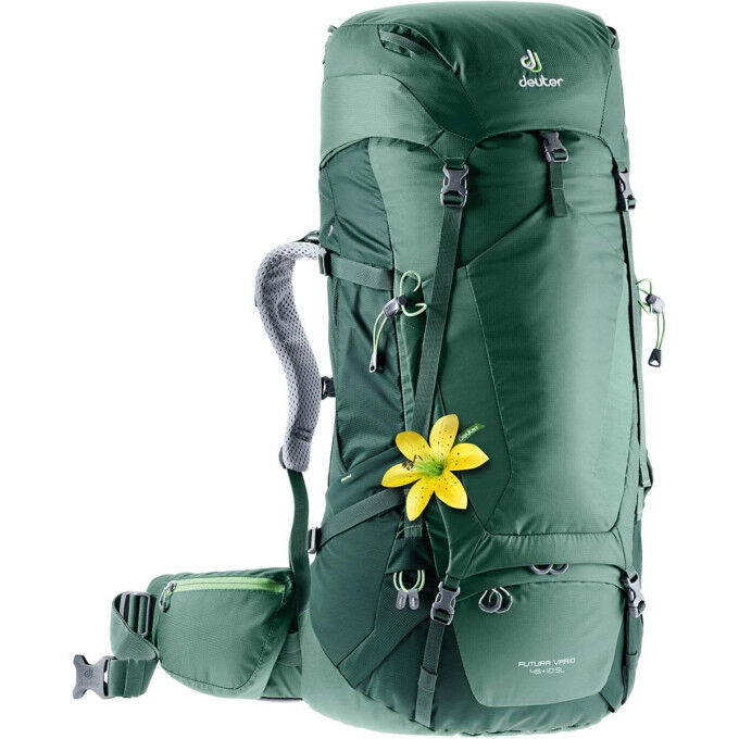 Deuter FUTURA VARIO 45+10 SL Backpack Sea Green/Forest Green Deuter FUTURA VARIO 45+10 SL Backpack Sea Green/Forest Green