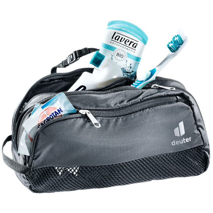 Toiletry bag Deuter WASH BAG TOUR III Black Toiletry bag Deuter WASH BAG TOUR III Black