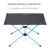 Helinox TABLE ONE HARD TOP Negro Mesa de camping regular