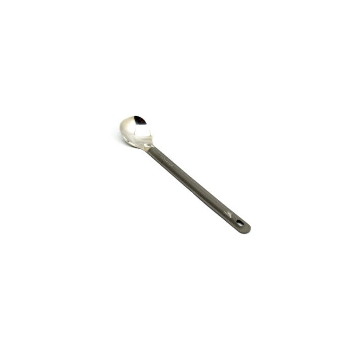 Toaks TITANIUM LONG HANDLE SPOON WITH POLISHED BOWL