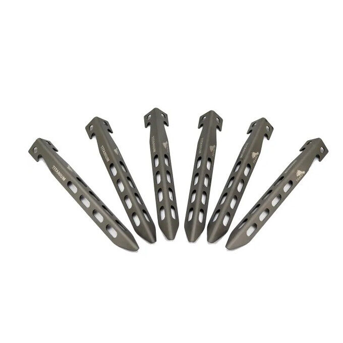 Piquets de tente Toaks TITANIUM LARGE V-SHAPED PEGS (pack de 6)
