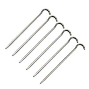 Toaks TITANIUM HOOK PEGS (pack of 6)