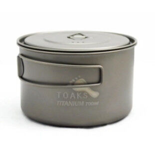 Popote Toaks LIGHT TITANIUM 700ml D115mm