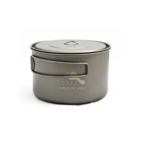 Popote Toaks LIGHT TITANIUM 700ml D115mm