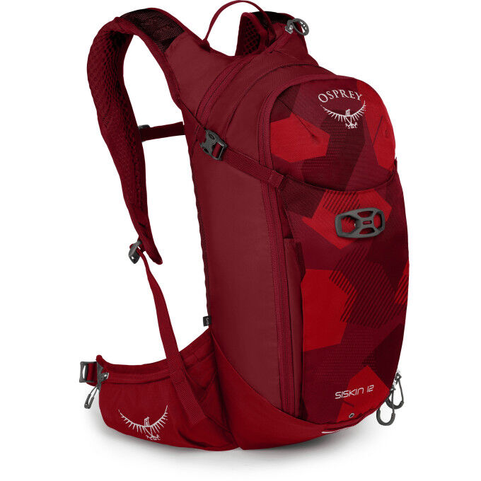 Osprey SISKIN 12 Backpack Molten Red Osprey SISKIN 12 Backpack Molten Red