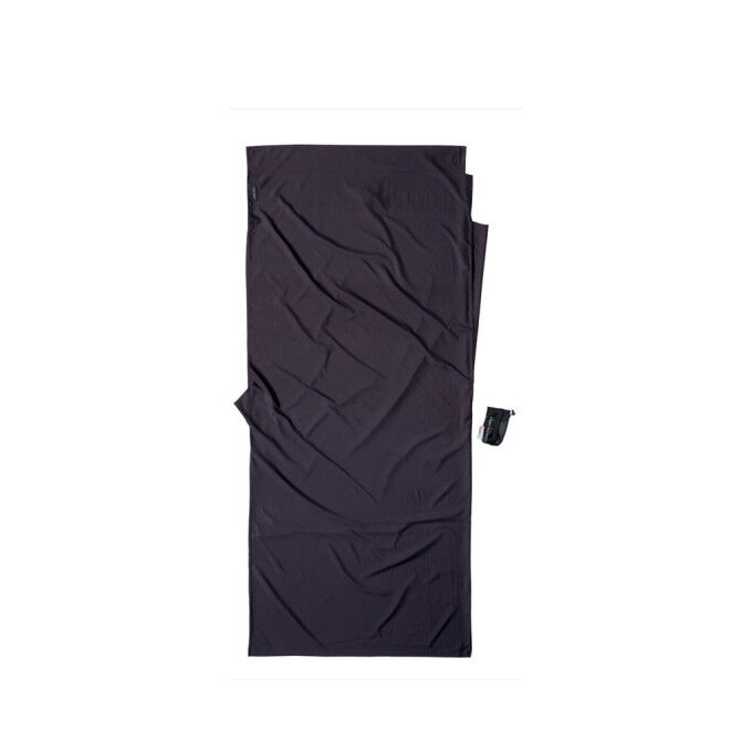 Cocoon THERMOLITE/SOIE RECTANGULAIRE Volcano Grey Fitted Sheet Cocoon THERMOLITE/SOIE RECTANGULAIRE Volcano Grey Fitted Sheet