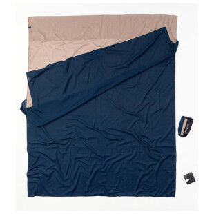 Drap de sac Cocoon COTON EGYPT RECTANGULAIRE DOUBLE Khaki/Tuareg