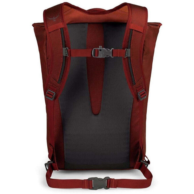Osprey TRANSPORTER FLAP Backpack Ruffian Red