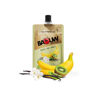 PURÉ DE PLÁTANO BIO KIWI VANILLA Baouw 90g