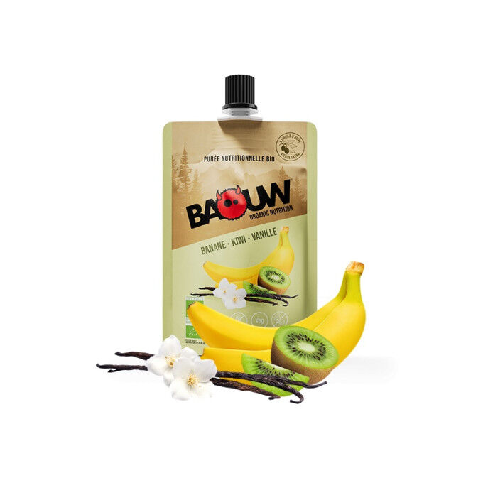 ORGANIC BANANA KIWI VANILLA Baouw Puree 90g ORGANIC BANANA KIWI VANILLA Baouw Puree 90g