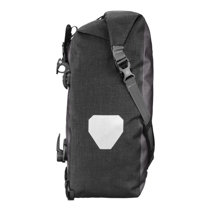 Pair of Ortlieb BACK-ROLLER PLUS Granite Black panniers Pair of Ortlieb BACK-ROLLER PLUS Granite Black panniers