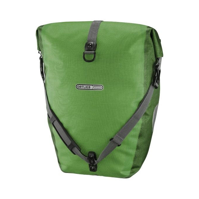 Pair of Ortlieb BACK-ROLLER PLUS panniers Kiwi / Moss Green