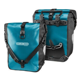 Pair of Ortlieb SPORT-ROLLER CLASSIC panniers Petrol / Black