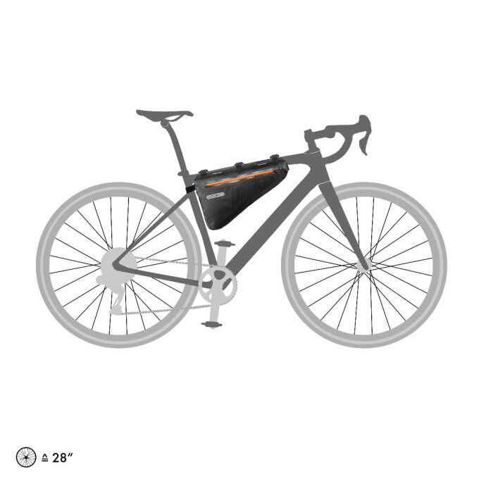 Ortlieb FRAME-PACK 4L Black Matt frame bag Ortlieb FRAME-PACK 4L Black Matt frame bag