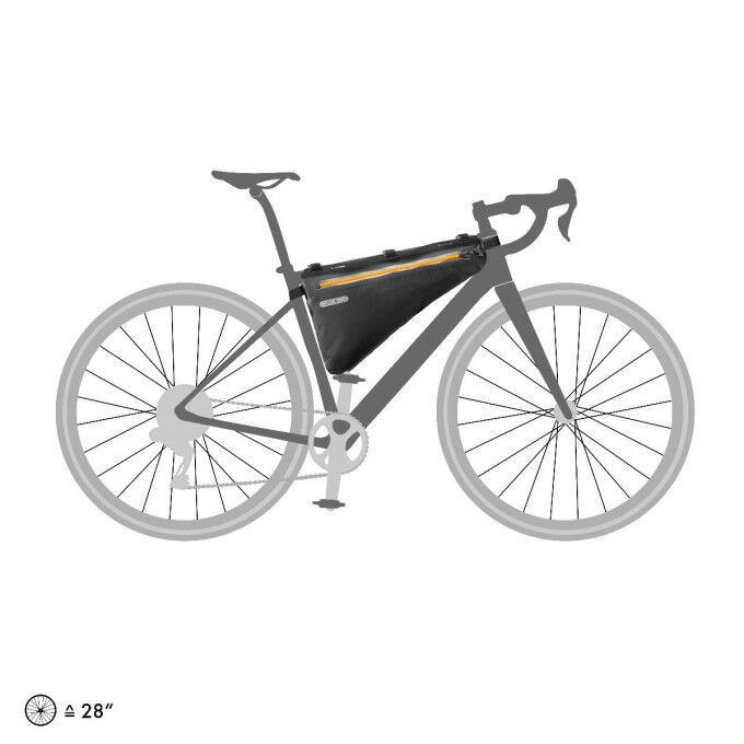 Sacoche de cadre Ortlieb FRAME-PACK 6L Black Matt