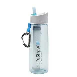 Lifestraw GO TRITAN RENEW Light Blue filtering bottle