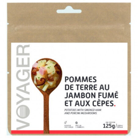 Voyager freeze-dried meal Potato with cured ham and porcini mushrooms 125g