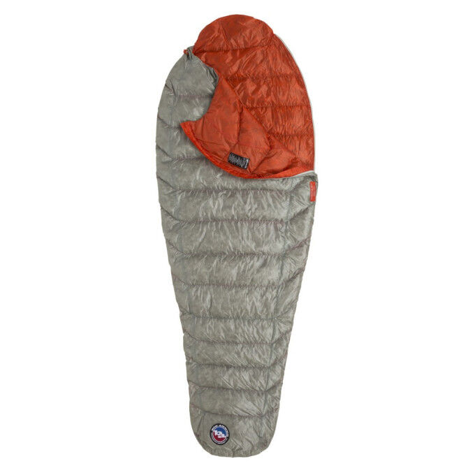Big Agnes PLUTON UL 40 Gray / Pumpkin sleeping bag