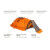 Tent Nemo CHOGORI 2P 2021 Orange