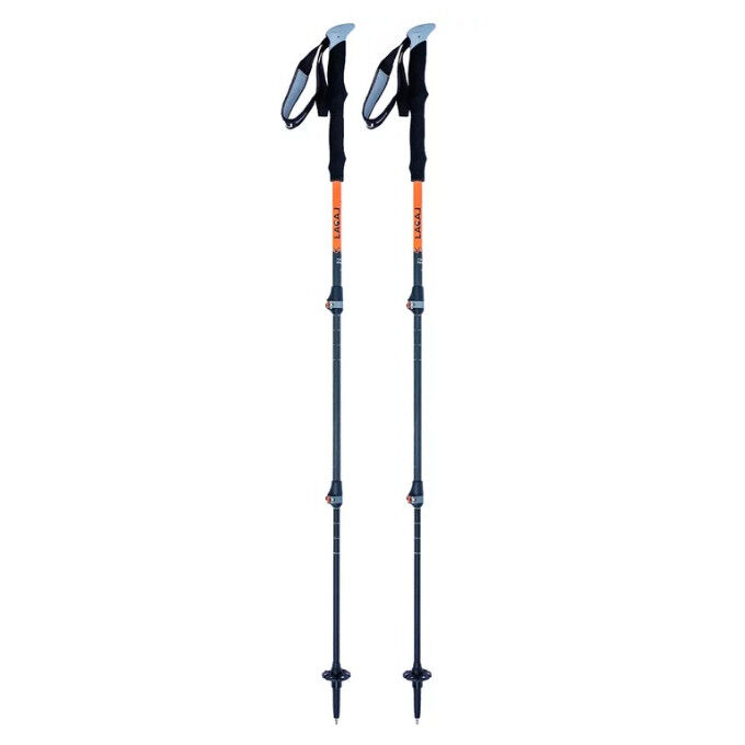 Bâtons de randonnée Lacal CARBON STICK LIGHT Orange