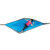 Hamac Ticket To The Moon KING SIZE HAMMOCK Aqua/Dark Grey