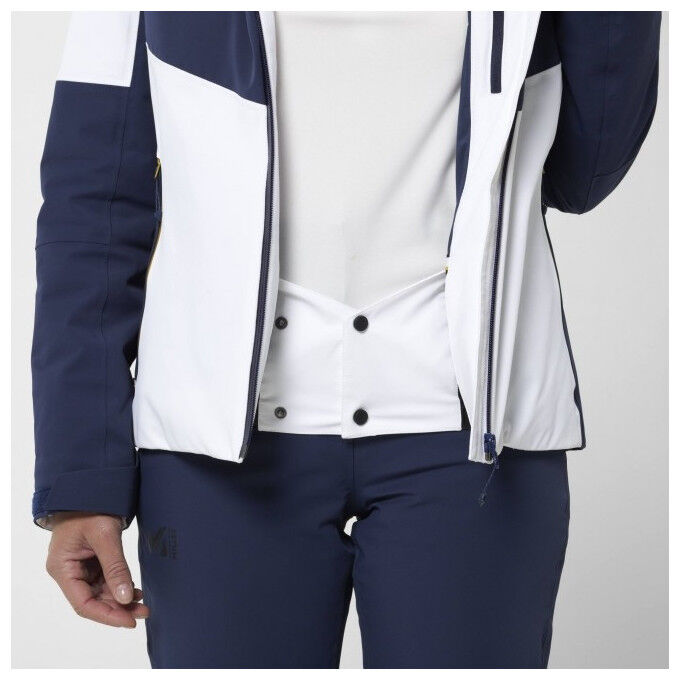Veste SNOWBASIN JKT W White/Saphir