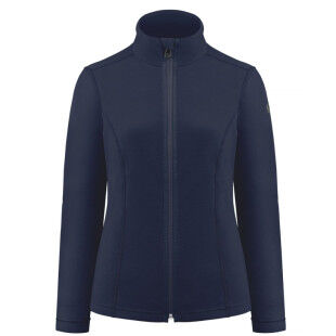 White Pepper MICRO FLEECE JACKET Gothic Blue fleece jacket