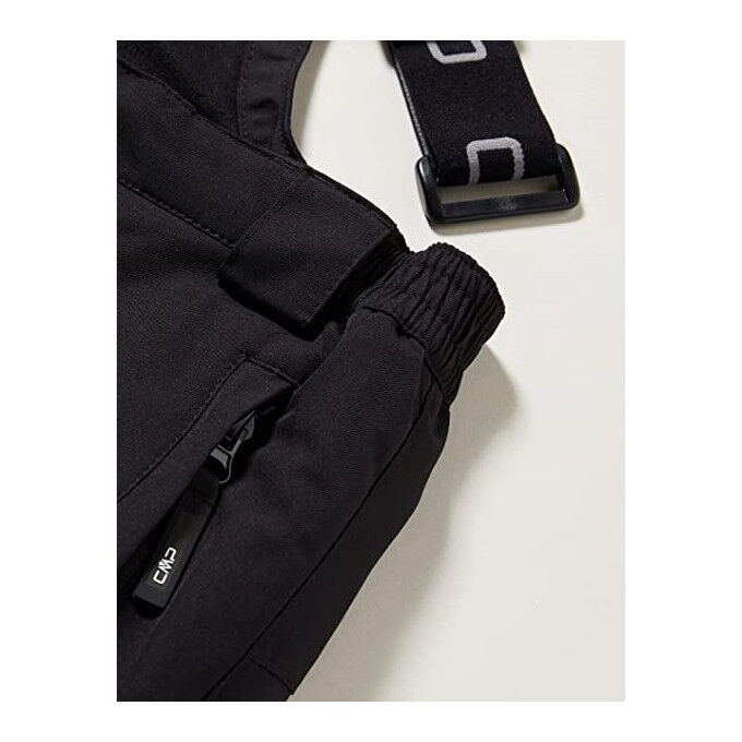 Salopette Invernale Bambini CMP - Impermeabile, Termica, Per Sci E Neve, Taglia 110, Nero