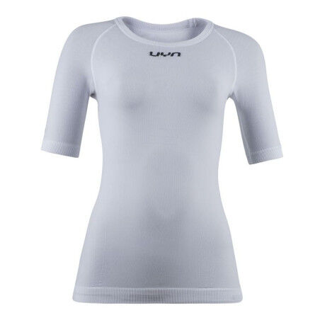 Ropa interior femenina de manga corta UYN MOTYON 2.0 UW Blanco