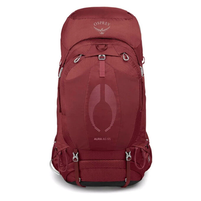 Sac à dos Osprey AURA AG 65 Berry Sorbet Red