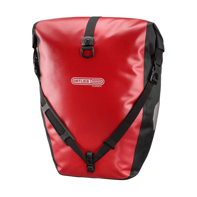 Paire de sacoches Ortlieb BACK-ROLLER CLASSIC Red / Black