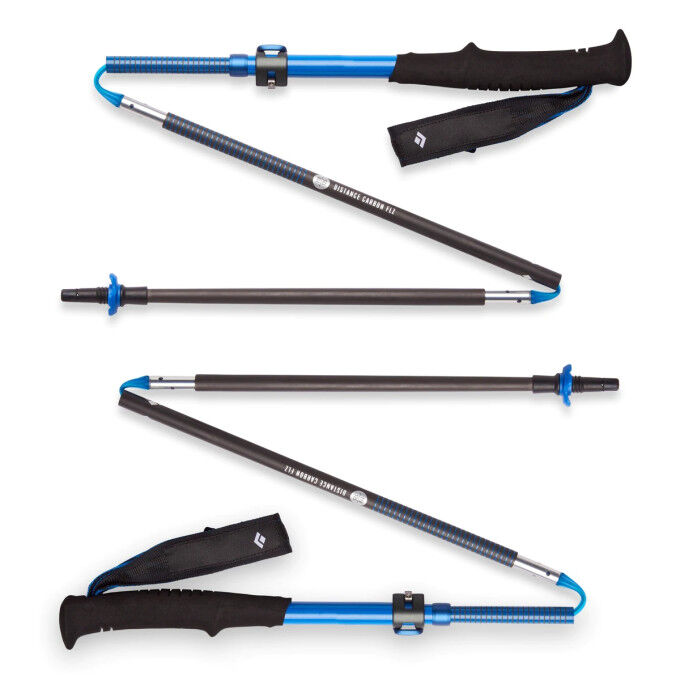 Bâtons De Trekking Black Diamond Flicklock - 100-140cm, Légers, Lot De 2