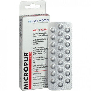 Comprimés Katadyn MICROPUR FORTE MF 1T DCCNa