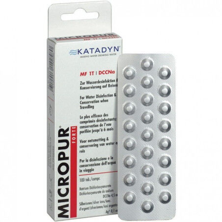 Katadyn MICROPUR FORTE MF 1T DCCNa comprimidos